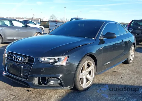 2016 Audi A5 2.0T Premium z USA, uszkodzony, nr VIN WAUD2AFR9GA008803